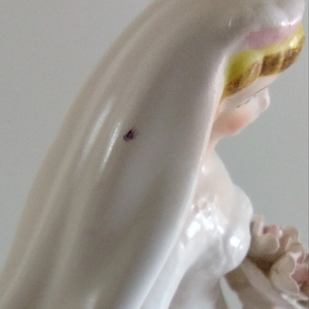 Lefton Exclusive Japan 50s Bride Groom Flower Girl Ring Bearer Set